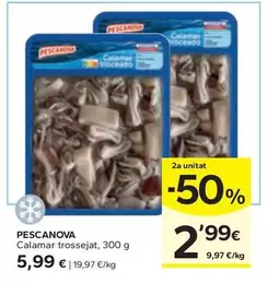 Oferta de Pescanova - Calamar Trossejat por 5,99€ en Caprabo