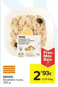 Oferta de Eroski - Ensalada Russa por 2,93€ en Caprabo