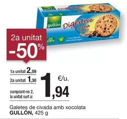 Oferta de Gullón - Galetes De Civada Amb Xocolata por 2,59€ en BonpreuEsclat