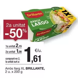 Oferta de Brillante - Arros Llarg Xl por 2,15€ en BonpreuEsclat