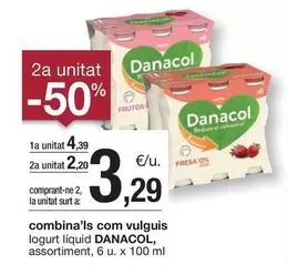Oferta de Danacol - Logurt Líquid Assortiment por 4,39€ en BonpreuEsclat