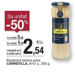 Oferta de Carretilla - Esparrecs Blancs Extra por 3,39€ en BonpreuEsclat