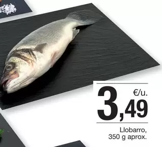 Oferta de Llobarro por 3,49€ en BonpreuEsclat
