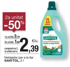 Oferta de Sanytol - Netejador Per A La Llar por 3,19€ en BonpreuEsclat