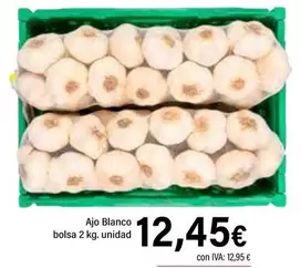 Oferta de Ajo Blanco por 12,45€ en Cash Ifa