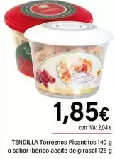 Oferta de Tendilla - Torreznos Picantitos O Sabor Iberico Aceite De Girasol por 1,85€ en Cash Ifa
