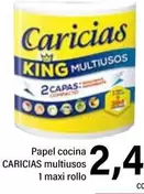 Oferta de Caricias - Papel Cocina Multiusos por 2,4€ en Cash Ifa