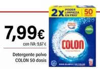 Oferta de Colon - Detergente Polvo por 7,99€ en Cash Ifa