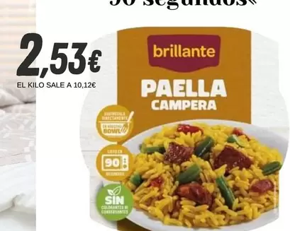 Oferta de Brillante - Paella por 2,53€ en Sangüi