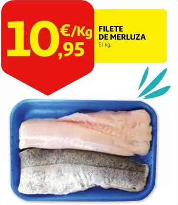 Oferta de Filete De Merluza por 10,95€ en Alcampo