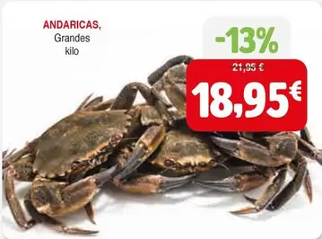 Oferta de Andaricas por 18,95€ en Masymas
