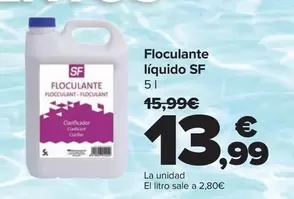 Oferta de Sf - Floculante Líquido por 13,99€ en Carrefour
