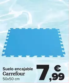 Oferta de Suelo Encajable Carrefour por 7,99€ en Carrefour