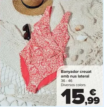 Oferta de Banador Cruzado Con Nudo Lateral por 15,99€ en Carrefour