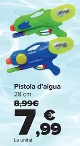 Oferta de Pistola Agua por 7,99€ en Carrefour