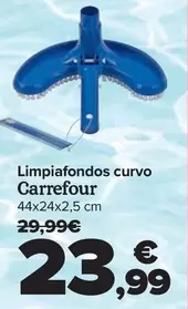 Oferta de Carrefour - Limpiafondos Curvo  por 23,99€ en Carrefour