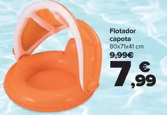Oferta de Flotador Capota por 7,99€ en Carrefour