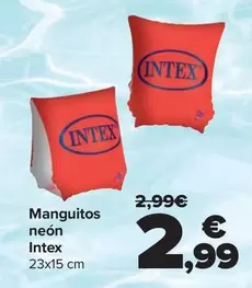 Oferta de Intex - Manguitos Neón  por 2,99€ en Carrefour