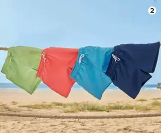 Oferta de Tex - Bermuda Baño Lisa Niño por 5,99€ en Carrefour
