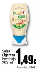 Oferta de Ligeresa - Salsa Bocabajo por 1,49€ en Unide Supermercados