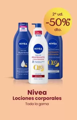 Oferta de Nivea - Lociones Corporales en Clarel
