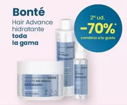 Oferta de Bonté - Hair Advance Hidratante Toda La Gama en Clarel