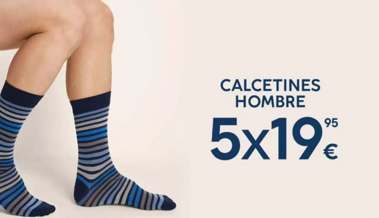 Oferta de Calcetines Hombre por 19,95€ en Yamamay
