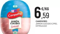 Oferta de Campofrío - Jamon Cocido C/Piel Extrajugo por 6,59€ en Comerco Cash & Carry