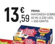 Oferta de Prima - Mayonesa Sobre por 13,59€ en Comerco Cash & Carry