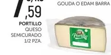 Oferta de Portillo - Queso Semicurado por 7,59€ en Comerco Cash & Carry