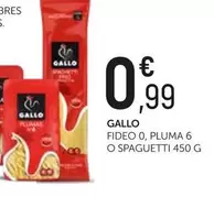 Oferta de Gallo - Fideo por 0,99€ en Comerco Cash & Carry