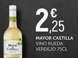 Oferta de Mayor de Castilla - Vino Rueda Verdejo por 2,25€ en Comerco Cash & Carry
