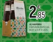 Oferta de Alhambra - Cerveza Especial por 2,85€ en Comerco Cash & Carry