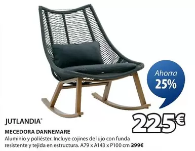 Oferta de Mecedora Dannemare por 225€ en JYSK