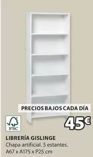 Oferta de Librería Gislinge por 45€ en JYSK