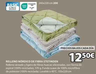 Oferta de Standard - Relleno Nordico De Fibra STETINDEN por 12,5€ en JYSK