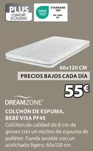 Oferta de Dreamzone - Colchón De Espuma por 55€ en JYSK