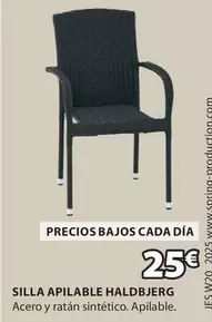 Oferta de Silla Apilable Haldbjerg por 25€ en JYSK