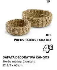 Oferta de Dia - Safata Decorativa Kangos por 4€ en JYSK