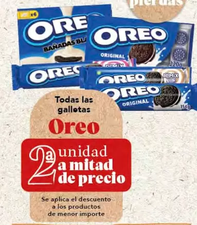 Oferta de Oreo - Galletas en Gadis