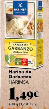 Oferta de Harimsa - Harina De Garbanzo por 1,49€ en Gadis