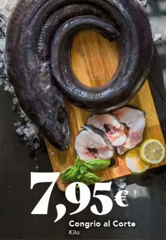 Oferta de Congrio Al Corte por 7,95€ en Gadis
