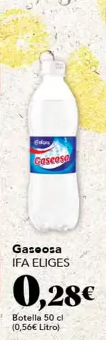 Oferta de Ifa Eliges - Gaseosa por 0,28€ en Gadis