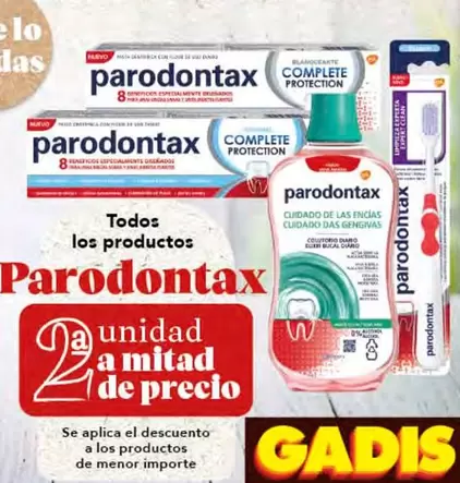Oferta de Parodontax - Todos Los Productos en Gadis