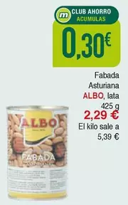 Oferta de Albo - Fabada Asturiana por 0,3€ en Masymas