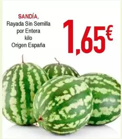 Oferta de Origen - Sandía por 1,65€ en Masymas