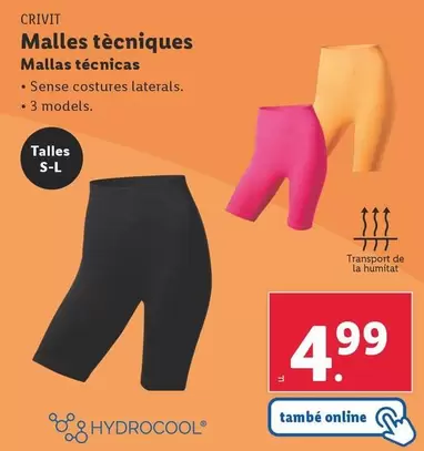 Oferta de Crivit - Mallas Técnicas  por 4,99€ en Lidl