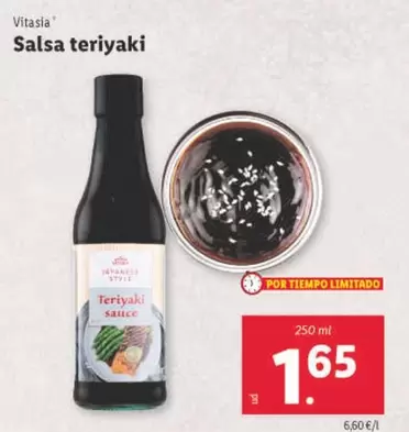 Oferta de Vitasia - Salsa Teriyaki por 1,65€ en Lidl