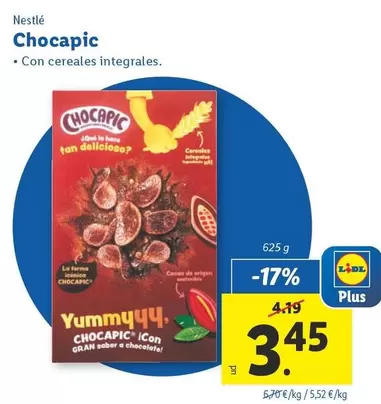 Oferta de Nestlé - Chocapic  por 3,45€ en Lidl
