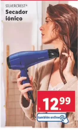 Oferta de SilverCrest - Secador Ionico por 12,99€ en Lidl
